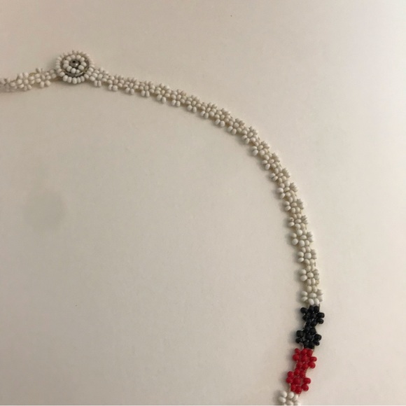 Vintage Hand Beaded Thunderbird Necklace - Picture 5 of 11